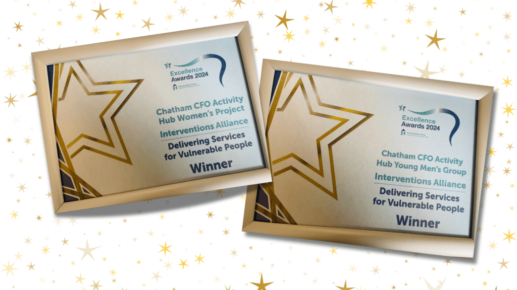 Two award certificates for CFO Chatham